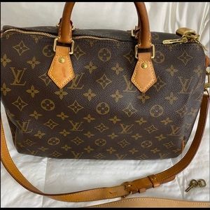 100% Authentic Louis Vuitton SPEEDY BANDOULIÈRE 30